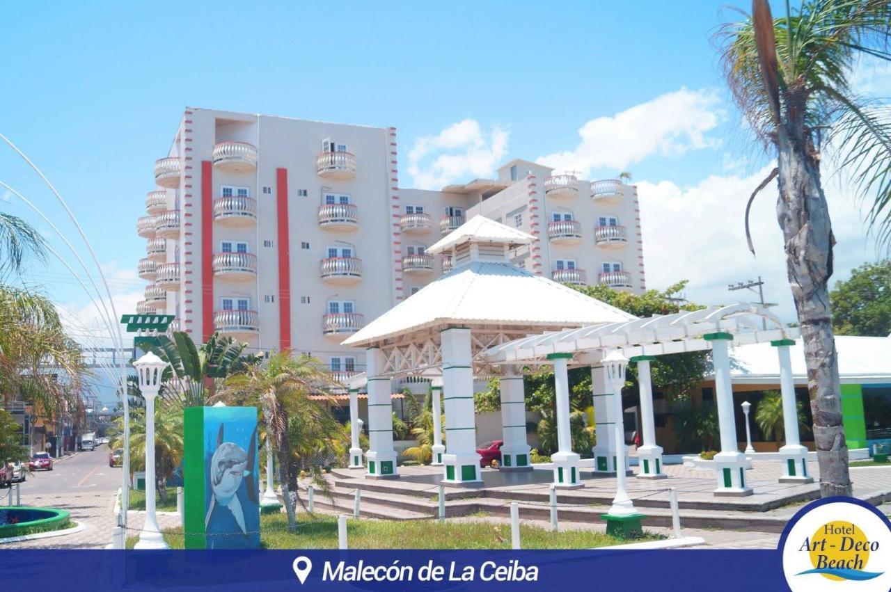 Hotel Art Deco Beach La Ceiba Extérieur photo